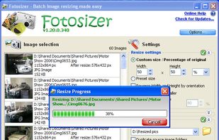Fotosizer screenshot 2