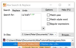 Aba Search and Replace screenshot 1