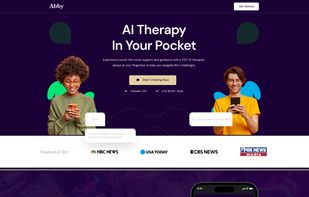 Abby - AI Therapy In Your Pocket screenshot 1