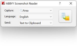 ABBYY Screenshot Reader screenshot 2