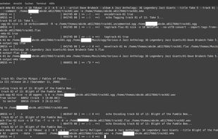 abcde ripping and encoding a CD