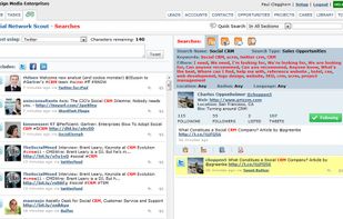 Social CRM - Finding Sales Opportunities from Twitter