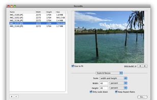 Scaling images and photos with ResizeMe
