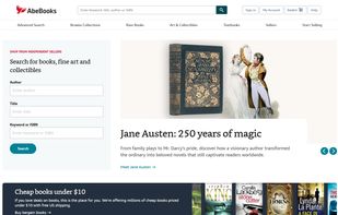 AbeBooks screenshot 1