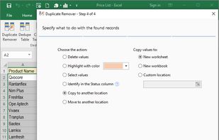 AbleBits Duplicate Remover screenshot 1