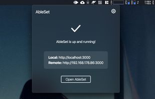 AbleSet screenshot 1