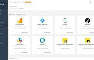 Use default or create custom Integrations