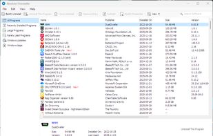 Absolute Uninstaller screenshot 1