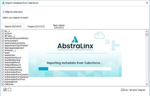 Import metadata from a Salesforce org