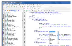 CoffeeCup HTML Editor screenshot 1