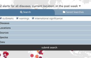 HealthMap screenshot 3