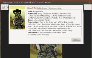 ACBF Viewer screenshot 1