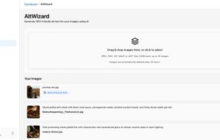 AltWizard, AI alt text generator inside AccessGuard.