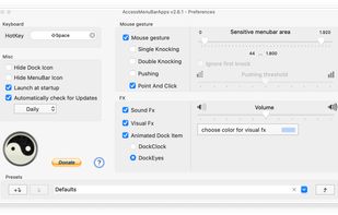 AccessMenuBarApps screenshot 1