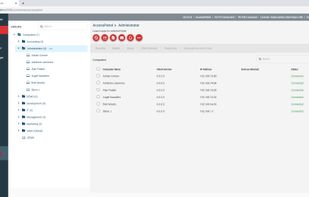 AccessPatrol's centralized web console