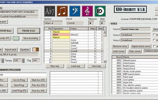 Accompaniment Machine screenshot 1