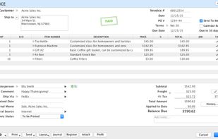 AccountEdge Pro screenshot 1
