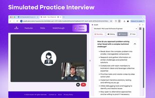 Mock interview simulation with realtime voice to voice. Making it seem like the real deal!