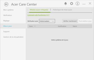 Acer Care Center screenshot 1