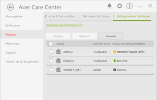 Acer Care Center screenshot 3