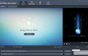 Click add files to upload the video or audio you want to convert.