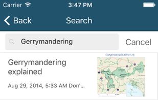 ACI Scholarly Blog Index screenshot 3