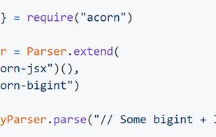 AcornJS screenshot 1