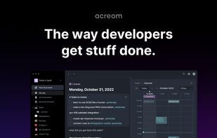 acreom screenshot 1