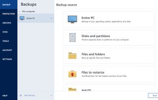 Acronis True Image screenshot 1