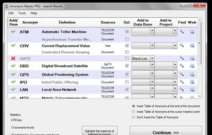 Acronyms Master screenshot 1
