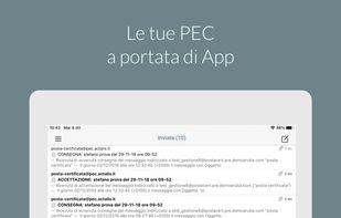 Actalis PEC Mobile screenshot 1