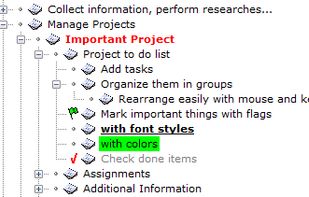 ActionOutline screenshot 1