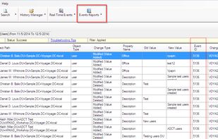 Active Directory Change Tracker screenshot 1