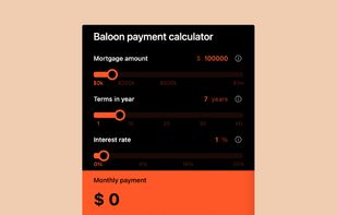 ActiveCalculator Balloon Payment Loan Calculator