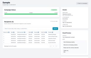 Email Campaigns Manager