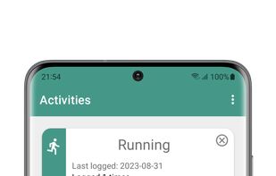 Create Activity Cards - Log exercises with a tap!