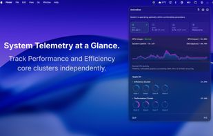 CPU usage at a glance