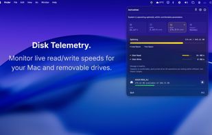 Disk usage and mounted external volumes
