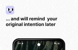 ...and will remind you of your intention later