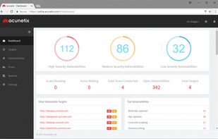 Acunetix screenshot 1