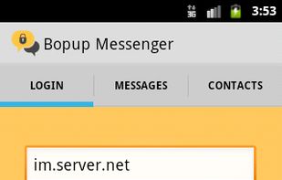 Bopup Messenger screenshot 1