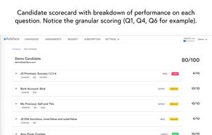 Adaface screenshot 2