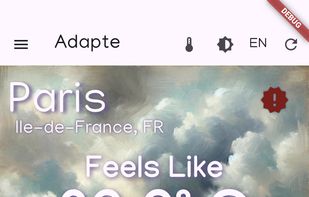 Adapte screenshot 1