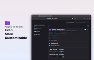 Adaptive Tab Bar Color screenshot 1