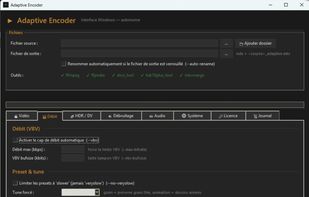 Adaptive Video Encoder screenshot 1