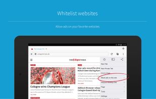 Adblock Browser screenshot 1