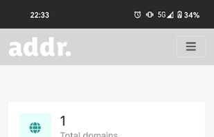 Addr.bio screenshot 1