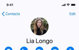 Contacts screenshot 1