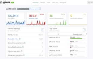 AdGuard Home screenshot 1