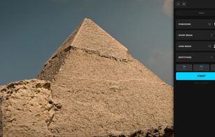 Custom Pomodoro timer with 3 custom presets